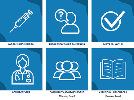 COVID Vaccine, Mask, and Test Information from Marin County