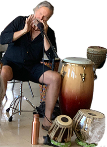 Drum Circle with Sahar • Saturday, October 17 • 3:30–5 pm • Ballroom